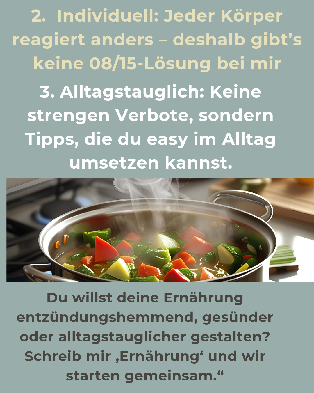 Flyer über Ernährungsberatung